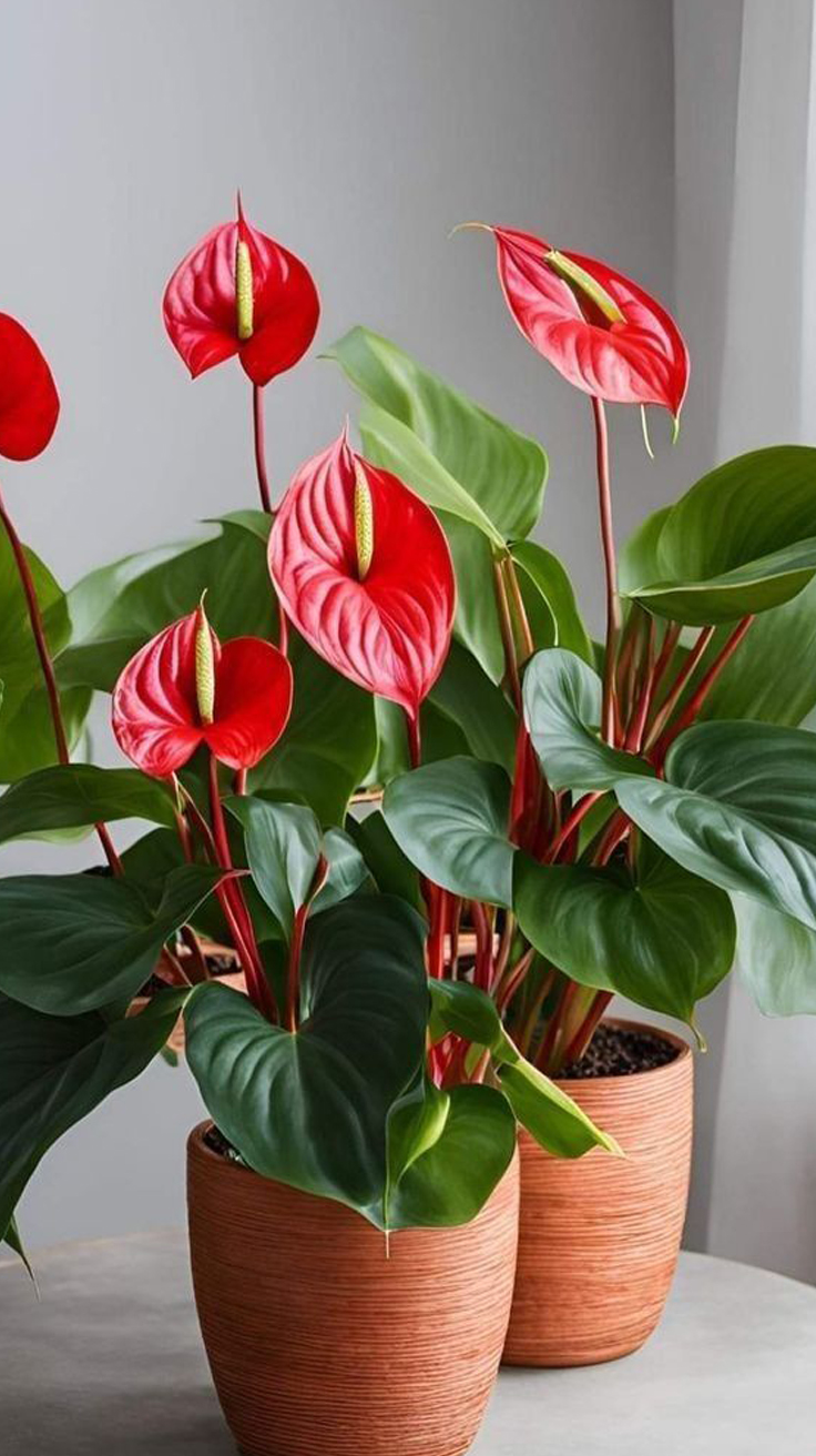 Anthurium Red - Image 2